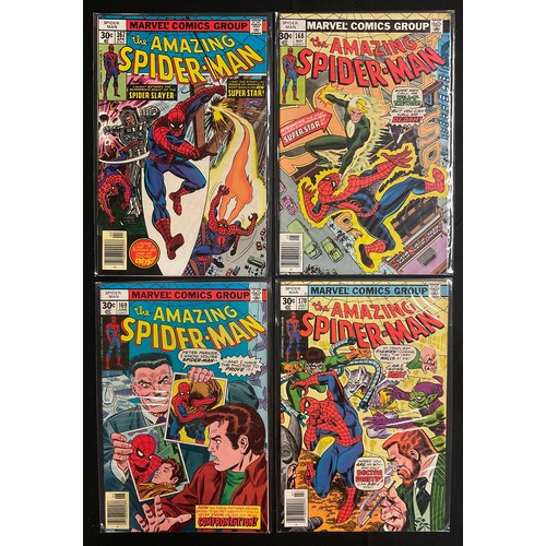 6315 - Amazing Spider-Man #161-164, #167-172, #178, #181-190. (1977-1978). Bronze Age Marvel Comics. Cents ... 