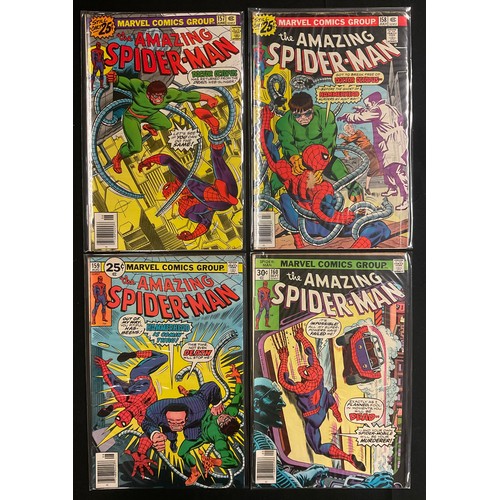 6325 - The Amazing Spider-Man #141-160. (1974-1976), issue #141 includes a Mark Jewellers insert. Bronze Ag... 