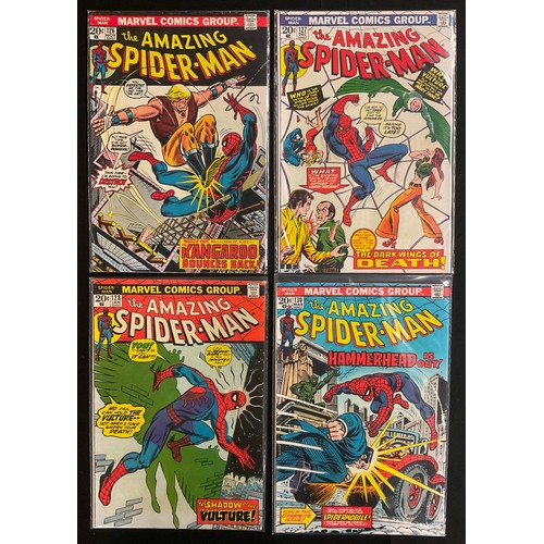 6323 - The Amazing Spider-Man #118-120, #123-128, #130. (1973-1974). Includes the 1st appearance of Man-Wol... 