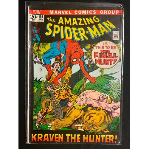 6321 - The Amazing Spider-Man #102-108. (1971-1972). Includes the 2nd appearance of Morbius. Bronze Age Mar... 