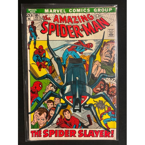 6321 - The Amazing Spider-Man #102-108. (1971-1972). Includes the 2nd appearance of Morbius. Bronze Age Mar... 