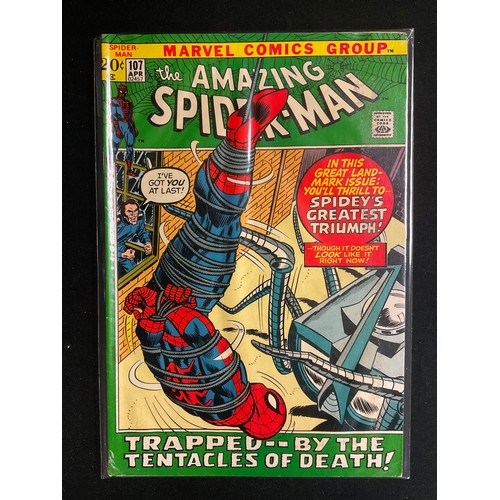 6321 - The Amazing Spider-Man #102-108. (1971-1972). Includes the 2nd appearance of Morbius. Bronze Age Mar... 