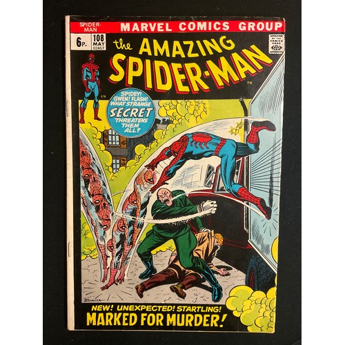 6321 - The Amazing Spider-Man #102-108. (1971-1972). Includes the 2nd appearance of Morbius. Bronze Age Mar... 