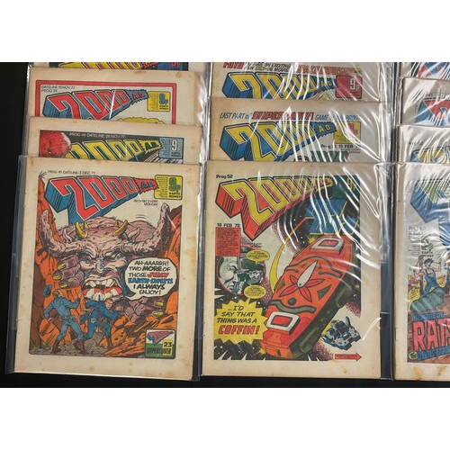 6348 - 2000 A.D Prog #31-71. (1977-1978) Dateline Comics. (41)