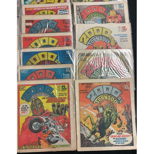 6349 - A collection of 50 early 2000 A.D comics. (1978-1979) Dateline Comics. Mixed issues from #72-150.