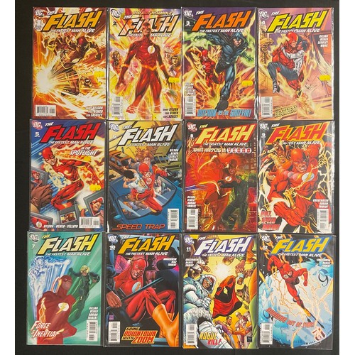 6360 - DC Comics - Mixed Titles including:  Flash Fastest Man Alive #1-12. Justice League of America #0-9 (... 