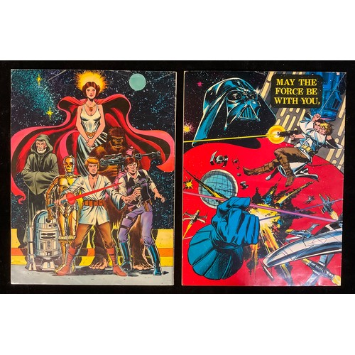 6378 - Comics - Star Wars Marvel Treasury Edition #1-2. Star Wars weekly #32, 43, #49. Star Wars Magazines ... 