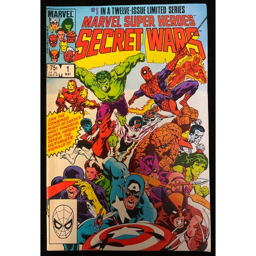 6382 - Marvel Super-Heroes Secret Wars #1, #4, #6, #7, #9, #10. (1984). Approx VFN. Bronze Age Marvel Comic... 