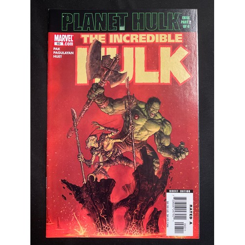 6386 - Marvel Comics - The Hulk and Ghost Rider. Incudes Planet Hulk #93-95 - 1st appearance of Korg. (2006... 