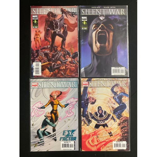 6387 - Marvel comics - Mixed titles including: New Avengers, New Excalibur, Silent War, Moon Knight #1-5, #... 