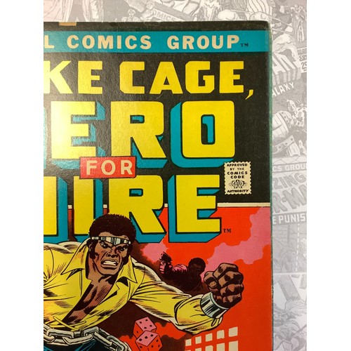 6393 - Luke Cage Hero for Hire #1 (1972) Marvel Comics. 1st appearance and origin of Luke Cage. U.S. cents ... 