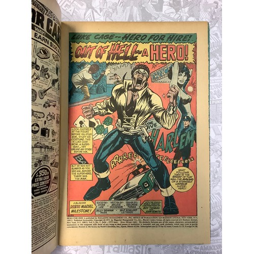 6393 - Luke Cage Hero for Hire #1 (1972) Marvel Comics. 1st appearance and origin of Luke Cage. U.S. cents ... 