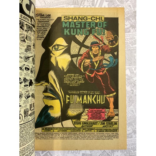 6394 - Marvel Special Edition #15 Hands of Shang-Chi, Master of Kung Fu (1973) Marvel Comics. First appeara... 