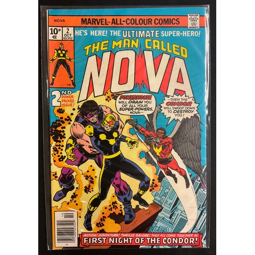 6398 - Comics - The Man Called Nova #2-14 (1976-77). Nova #1 (1994). Nova the Human Rocket #1 (1999). Inclu... 