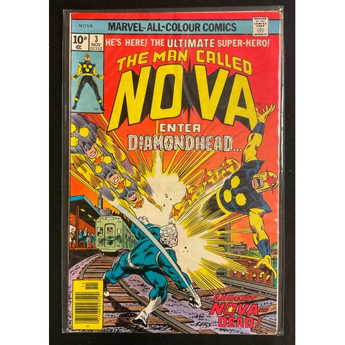 6398 - Comics - The Man Called Nova #2-14 (1976-77). Nova #1 (1994). Nova the Human Rocket #1 (1999). Inclu... 