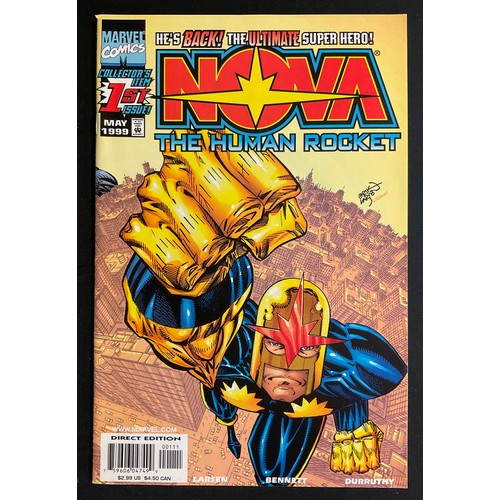 6398 - Comics - The Man Called Nova #2-14 (1976-77). Nova #1 (1994). Nova the Human Rocket #1 (1999). Inclu... 