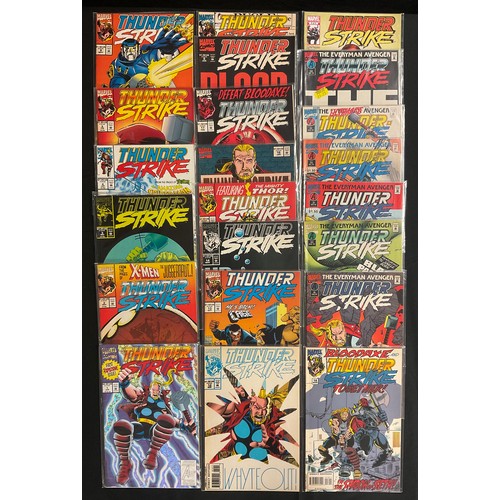 6399 - Comics - Thunder Strike #1-24 (1993). Modern Marvel Comics.