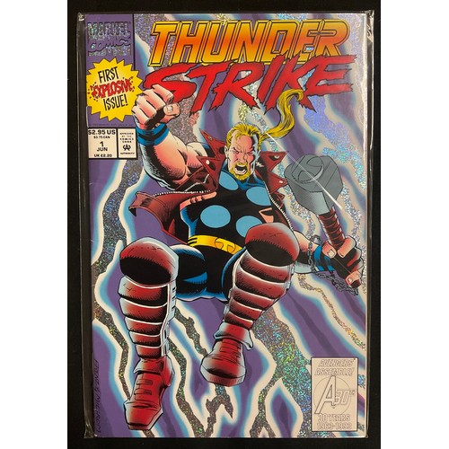 6399 - Comics - Thunder Strike #1-24 (1993). Modern Marvel Comics.