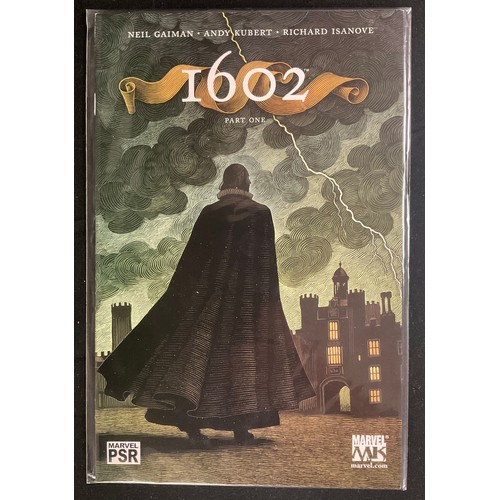 6401 - Comics - 1602 #1-8 (2003-2004). Written by Neil Gaiman. Modern age Marvel Comics.