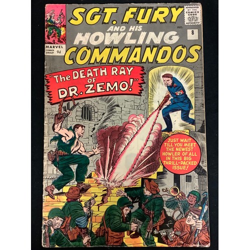 6408 - Sergeant Fury and his Howling Commando's #8, #10, #11, #14, #16, #17, #18, #19, #21-35, #37, 166. (1... 