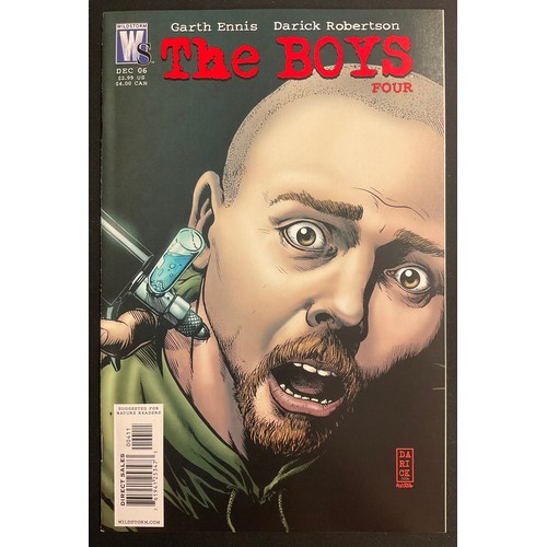 6416 - The Boys #1-4 (2006) Dynamite Entertainment. Includes 1st appearances of The Boys - Butcher, Hughie ... 