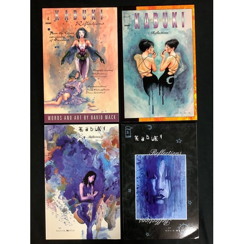 6420 - A collection of indie comics including Vampirella, Kabuki Reflections #1-4, Jupiter’s Legacy #1-3 pl... 