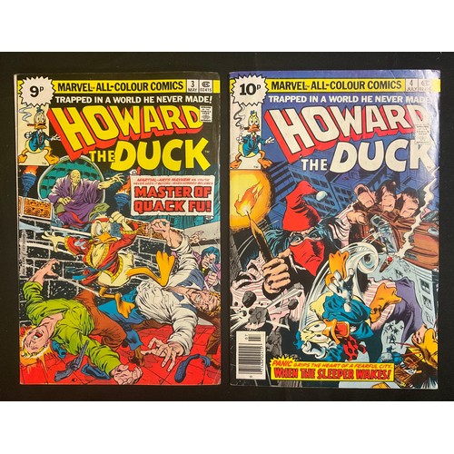 6421 - Marvel Comics - Eternals #1 (1976), The Man Called Nova #4 (1976), Howard the Duck #3-4 (1976), Crea... 