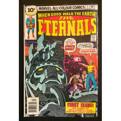 6421 - Marvel Comics - Eternals #1 (1976), The Man Called Nova #4 (1976), Howard the Duck #3-4 (1976), Crea... 