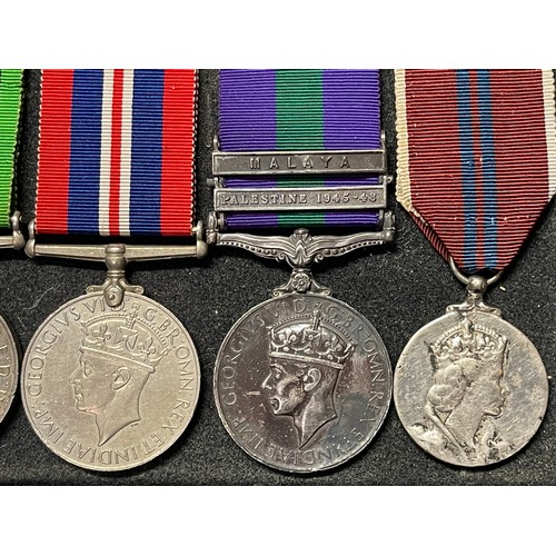 4019 - WW2 British Medal Group to 14444623 Pte J Quilton, Sherwood Foresters comprising of France & Germany... 