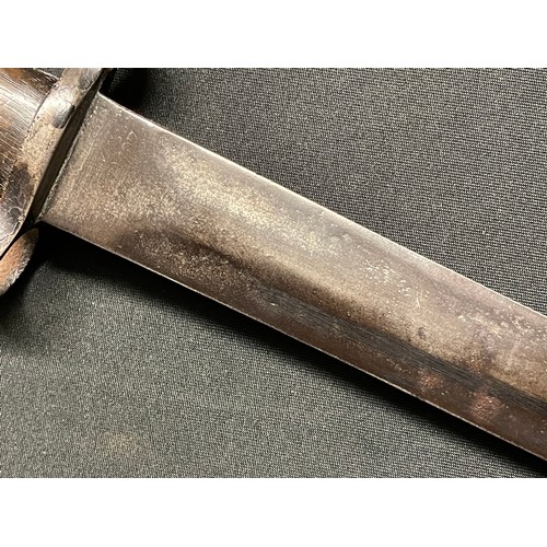 4061 - Boer War Lee-Metford Bayonet with double edged blade 304mm in length. Maker marked 