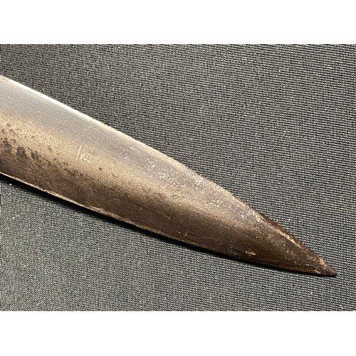 4061 - Boer War Lee-Metford Bayonet with double edged blade 304mm in length. Maker marked 