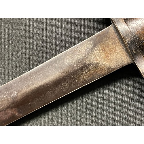 4061 - Boer War Lee-Metford Bayonet with double edged blade 304mm in length. Maker marked 