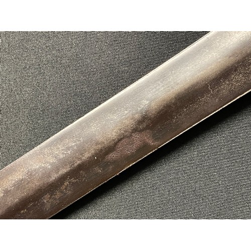 4061 - Boer War Lee-Metford Bayonet with double edged blade 304mm in length. Maker marked 