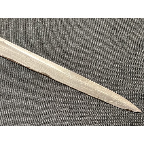 4067 - French Gras bayonet with single edged blade 520mm in length, maker marked and dated to spine of blad... 