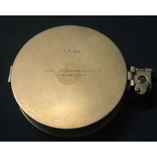 4079 - WW1 British SC 120 Surveying Compass by 