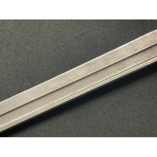 4089 - WWI US P17 Bayonet with single edged fullered blade 431mm in length maker marked and dated 