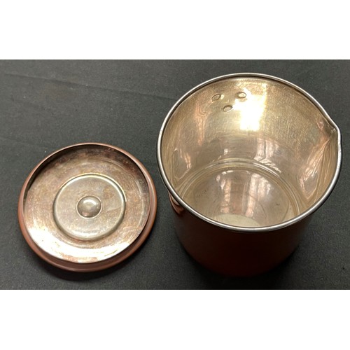 4093 - Boer War Casualty private purchase mess tin with heating stove and collaspable cup all contained wit... 