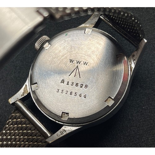 4158 - WW2 British Watch collection to include: Watch, Wrist, Waterproof by Vertex. One of the so called 