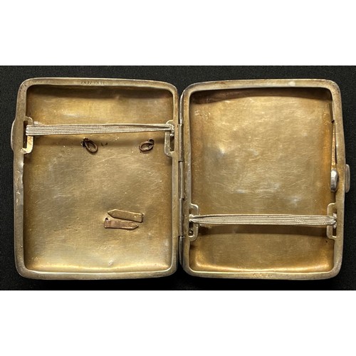 4163 - WW2 British RAF Sweetheart dedicated EPNS Cigarette Case engraved 