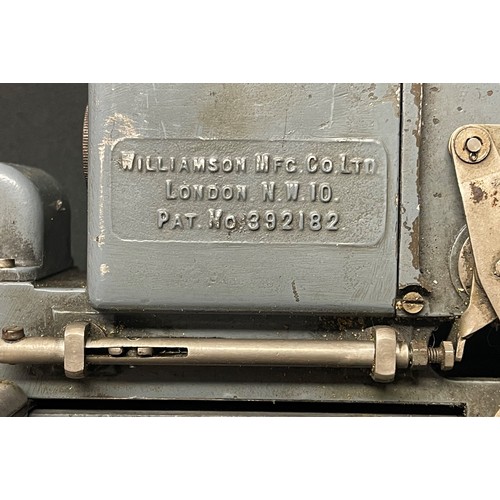 4170 - WW2 RAF Lewis Gun Camera by Williamson Manufacturing Co Ltd. Main reciever body only. No dummy barre... 