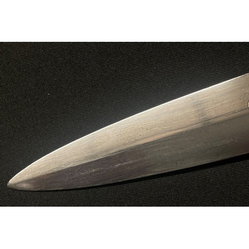 4218 - WW2 Third Reich 1933 Pattern SA dagger with 220mm long double edged blade with 