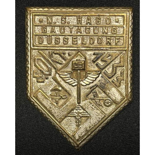 4226 - WW2 Third Reich Rally and Riders badges to include: Gautag Stuttgart 1937: Gautag NSLB Gau Westfalen... 