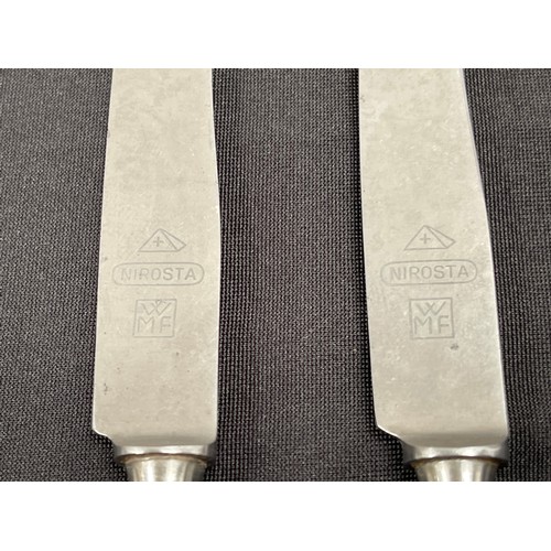 4254 - WW2 Third Reich Luftwaffe marked Cutlery. 8 items to include two ladels, one spoon, two forks and th... 