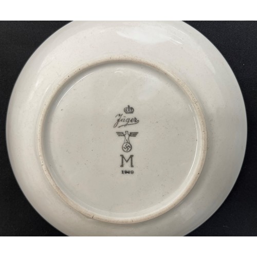 4262 - WW2 Third Reich Kriegsmarine Tableware Collection comprising of 13 items: bowls, Soup Tureen, mug, c... 