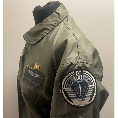 4278 - USAF Jacket, Flyers, Mens, Summer Type CWU -36P. Large size, 42-44 inch chest. Complete with insigni... 