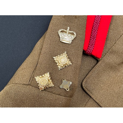 4290 - British 16th/5th Lancers Majors Service Dress uniform named to Major Adrian Franklin Boddy and dated... 