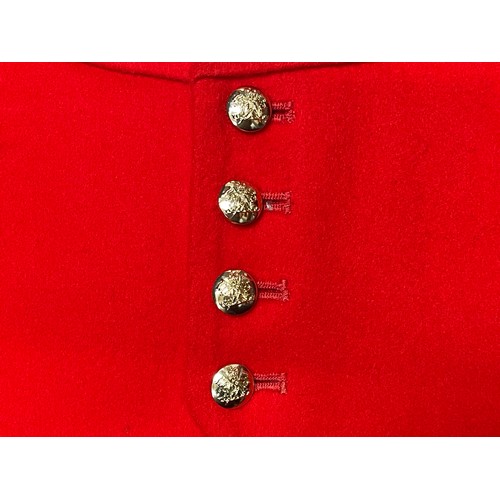 4294 - British Army 9th /12th Lancers Corporals Mess Dress Jacket and Waistcoat. Named to Cpl. Sloane. Tail... 