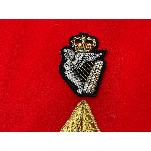 4300 - British Army Queens Royal Lancers Sgt's Mess Dress Jacket approx. 36 inch chest. Along with matching... 