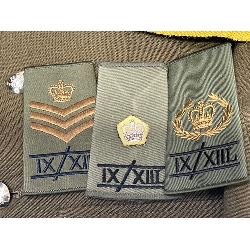 4302 - British Army No 2 Dress Uniforms 9th/12th Lancers and Queens Royal Lancers along with a Dress Unifor... 