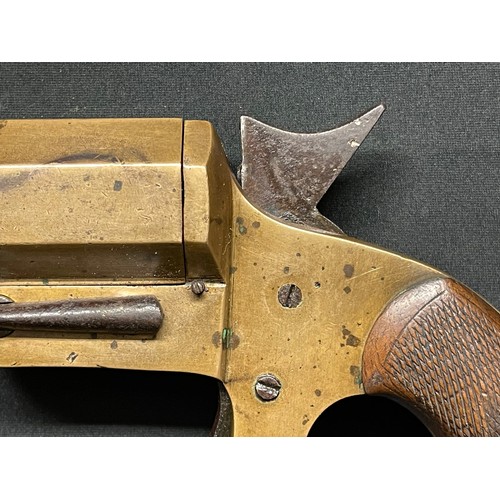 4307 - Deactivated WW1 French Ruggieri Flare Pistol. Serial no 3352. Barrel length 100mm. Overall length 20... 